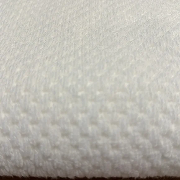 8pc ECOEXISTENCE Bamboo Zero Twist Loops Bath Towel Set - White - Picture 10 of 11